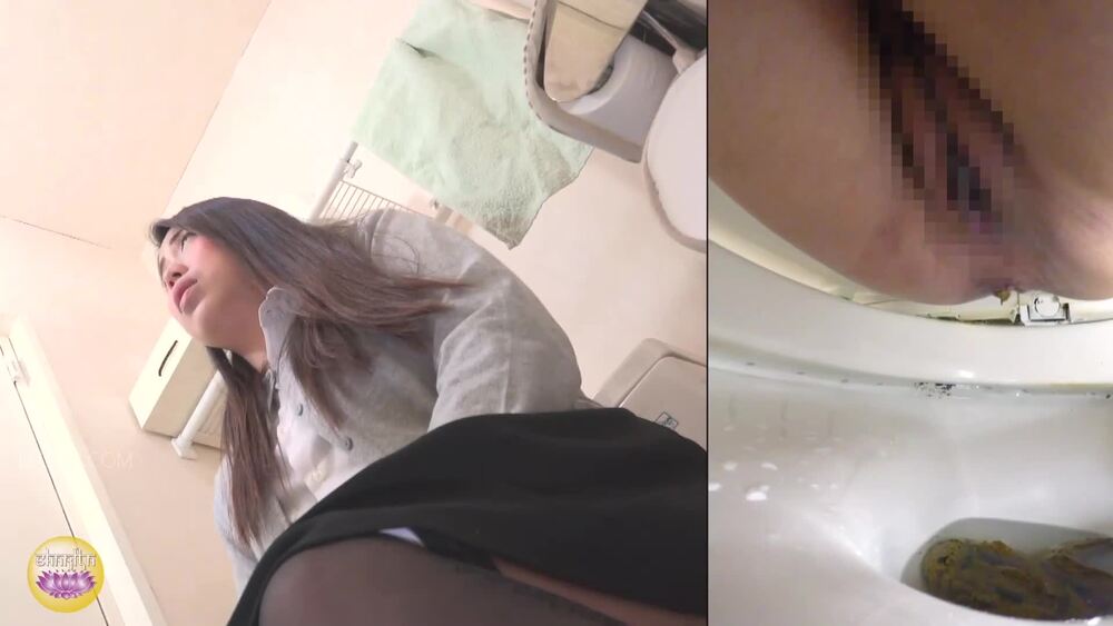 [SL-362] Unpleasant excretions of the female rookie office employees. Awkward toilet acts next to the hot water supply