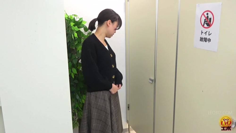 [EE-689] Hidden footage: her pee drips before she sits down on the toilet. VOL. 2