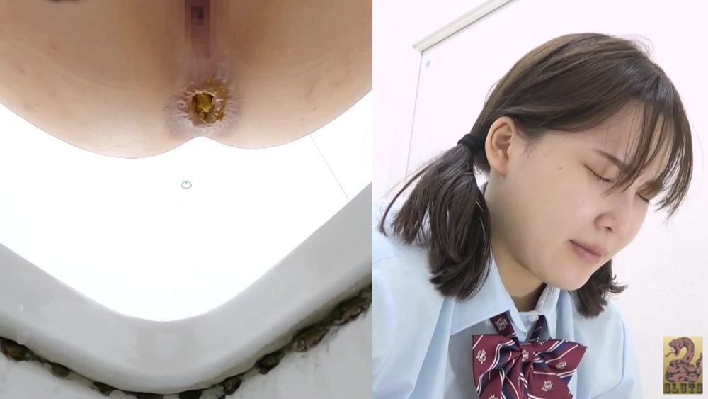 [SR063] Great piss, poop and fart moments with uniformed Japanese beauties