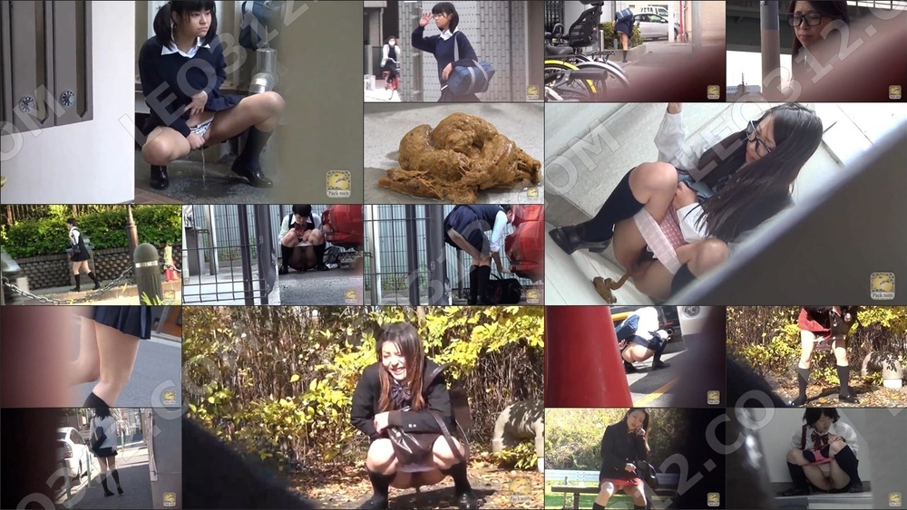 [PM169] Voyeurism! High school students caught pooping or peeing outdoors