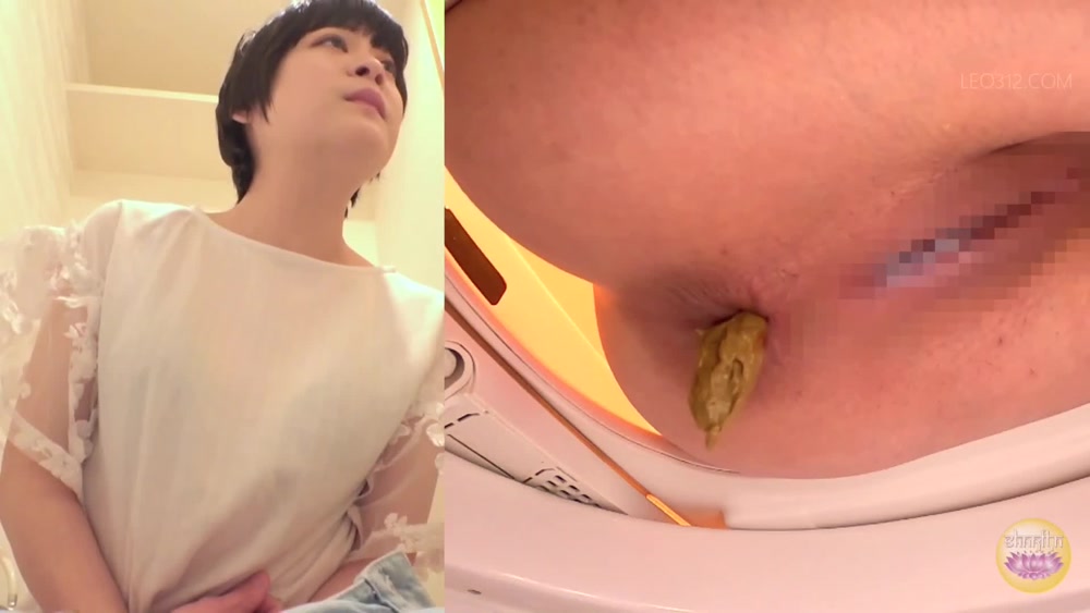[SL-526] Girls taking a shit at girlfriends house toilet. Awkward flatus and chattering during defecation. VOL. 6