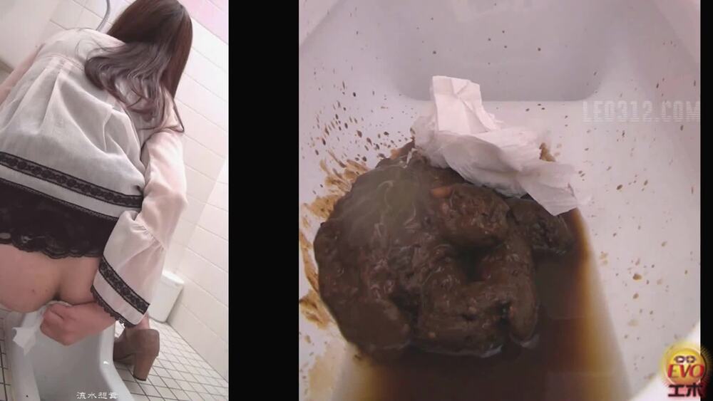 [EE-031] Japanese toilet excretion. Everything about the feces