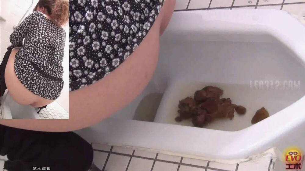 [EE-031] Japanese toilet excretion. Everything about the feces